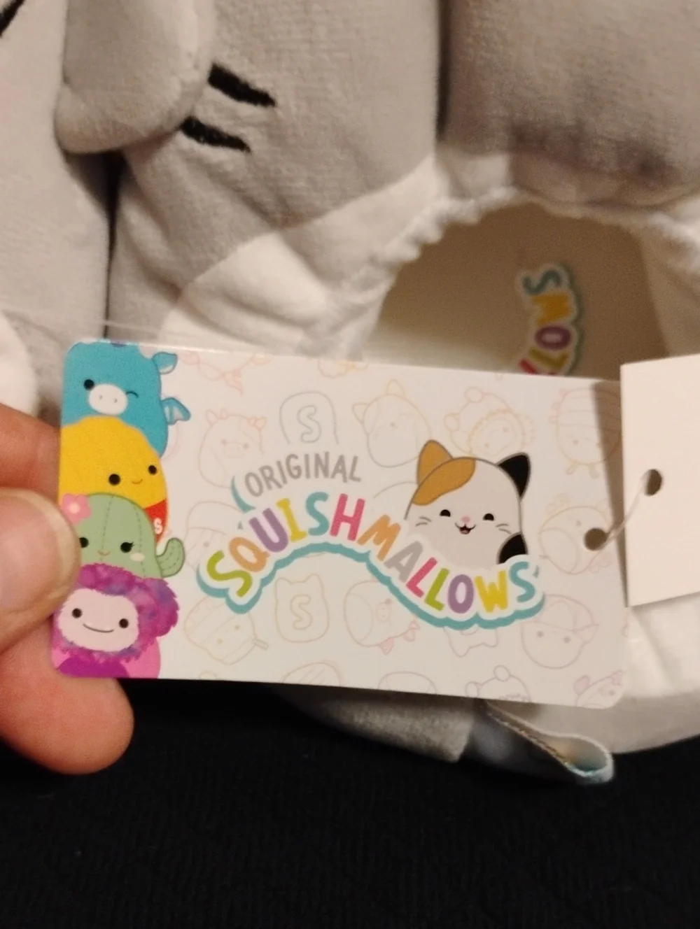 🦈 Squishmallows Gordon the Shark Plush Slippers NWT Size 11/12 & 13/1